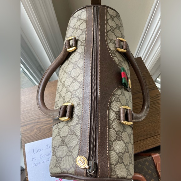 💕Vintage Gucci Boston Bag - Picture 5 of 15